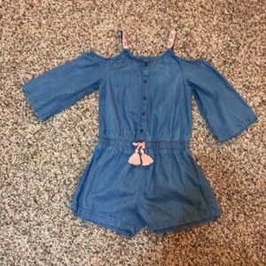 Super cute Jessica Simpson off the shoulder romper
